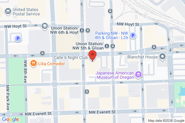 Map showing location of 434 NW 6th Ave
