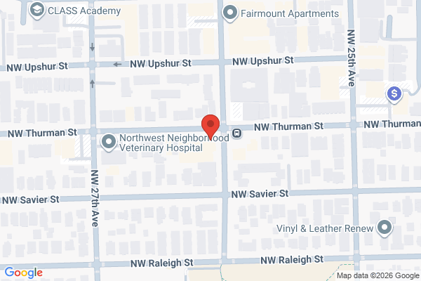 Map showing location of Friendly House
