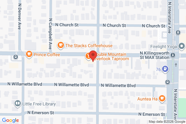 Map showing location of Double Mountain Community Room